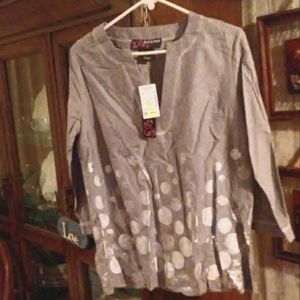 NWTtag-$49.99Peck & Peck Top